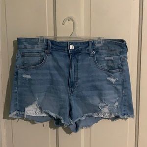 American Eagle High Waisted Cut-Off Shorts